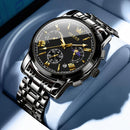 Relógio Masculino OLEVS Original – Elegância, Precisão e Exclusividade
Descubra o verdadeiro símbolo de sofisticação com o Relógio OLEVS Original. Equipado com movimento de quartzo de alta precisão, este relógio of