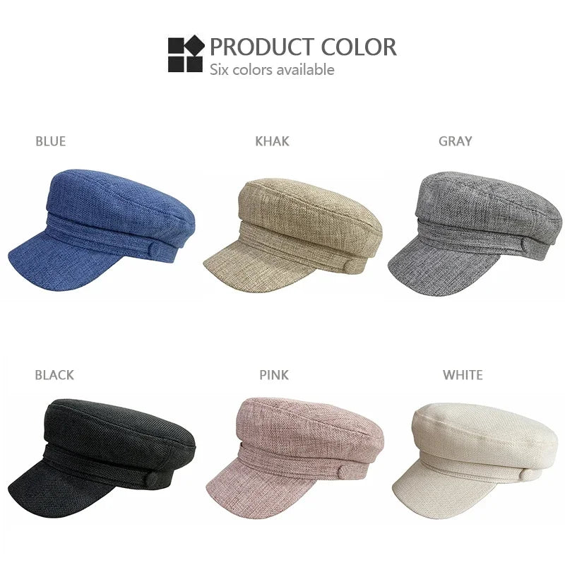 Boné Estilo Militar Feminino – Retrô Inglês em Linho Respirável
Adiciona um toque de elegância vintage ao teu look com este boné estilo militar feminino, inspirado na moda retrô britânica. Fabricado em linho leve e