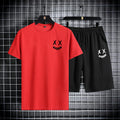 Conjunto Desportivo Masculino em Seda Gelada – Secagem Rápida, Conforto e Estilo Casual

Descubra o conforto e a leveza deste conjunto masculino composto por T-shirt de manga curta e calções. Fabricado em tecido de seda