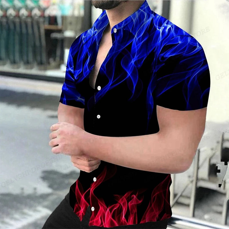 Camisa Havaiana Masculina Estilo Barroco com Estampa de Chamas – Look Tropical & Irreverente
Dá um toque ousado ao teu visual com esta camisa havaiana masculina inspirada no estilo barroco, com uma estampa única de chama