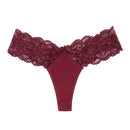 Fio Dental Feminino em Renda Semitransparente – Lingerie Sexy e Confortável

Descubra o equilíbrio perfeito entre sensualidade e conforto com este fio dental feminino confeccionado em renda semitransparente de alta qualid
