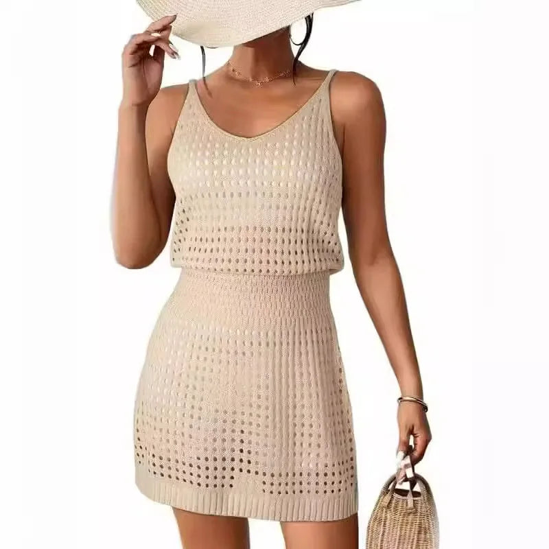Conjunto de Maiô em Crochê Vazado – Verão 2025 | Estilo Boho & Casual Chic
Destaque-se neste verão com o nosso Conjunto de Maiô em Crochê Hollow, uma peça irresistível que combina conforto, charme e um toque artesan