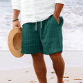 Novidade Verão 2025 – Shorts Masculinos Estilo Havaiano
Descubra o conforto e o estilo para a praia e dias casuais com estes shorts masculinos leves e frescos. Com design havaiano moderno, apresentam cores sólidas e list