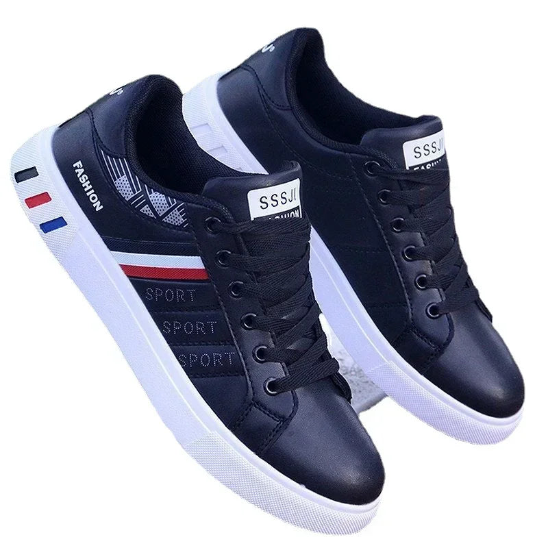 Tênis Casuais Masculinos em Couro PU – Leves, Respiráveis e Confortáveis

Descubra o equilíbrio perfeito entre estilo e conforto com estes ténis casuais masculinos. Fabricados em couro PU de alta qualidade, oferecem le