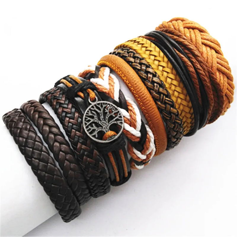 Conjunto de 10 Pulseiras Masculinas em Couro – Estilo Artesanal e Atemporal
Descubra o equilíbrio perfeito entre estilo e autenticidade com este conjunto de 10 pulseiras masculinas em couro entrançado.
Feitas à mão com