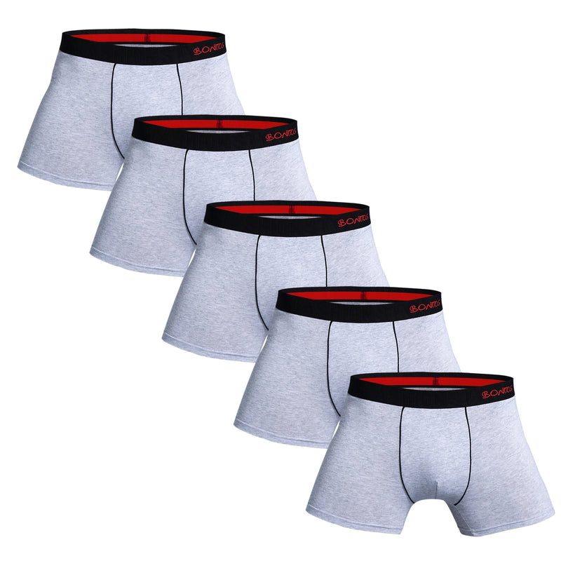 Pacote de 5 Cuecas Boxer Masculinas em Algodão – Conforto e Estilo 2025

Descubra o equilíbrio perfeito entre conforto e elegância com este conjunto de 5 cuecas boxer masculinas de algodão premium. Desenvolvidas para ho