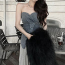 Top Irregular Y2K em Algodão – Estilo Gyaru / Streetwear Sexy
Destaque-se com este top cropped sem alças, inspirado na estética Y2K e grunge coreano. Com design irregular e costas nuas, é a peça perfeita para quem proc