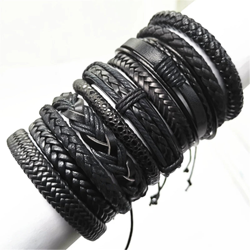 Conjunto de 10 Pulseiras Masculinas em Couro – Estilo Artesanal e Atemporal
Descubra o equilíbrio perfeito entre estilo e autenticidade com este conjunto de 10 pulseiras masculinas em couro entrançado.
Feitas à mão com