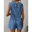 Conjunto Feminino Fashion 2 Peças – Verão 2025
Destaque-se neste verão com o Conjunto Solto e Casual de 2 Peças, perfeito para dias quentes, passeios, férias e praia!
Com design moderno e confortável, este conjunto in