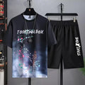 Conjunto Desportivo Masculino em Seda Gelada – Secagem Rápida, Conforto e Estilo Casual

Este conjunto inclui uma T-shirt de manga curta e shorts, fabricados em tecido de seda gelada que proporciona sensação refrescante