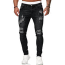 Calças Jeans Skinny Masculinas Streetwear – Lavagem Vintage e Estilo Urbano
Atualiza o teu visual com estas jeans skinny rasgadas, perfeitas para um look street fashion moderno e ousado. Com acabamento em denim sólido, l
