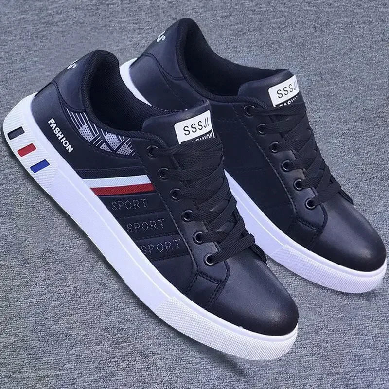 Tênis Casuais Masculinos em Couro PU – Leves, Respiráveis e Confortáveis

Descubra o equilíbrio perfeito entre estilo e conforto com estes ténis casuais masculinos. Fabricados em couro PU de alta qualidade, oferecem le