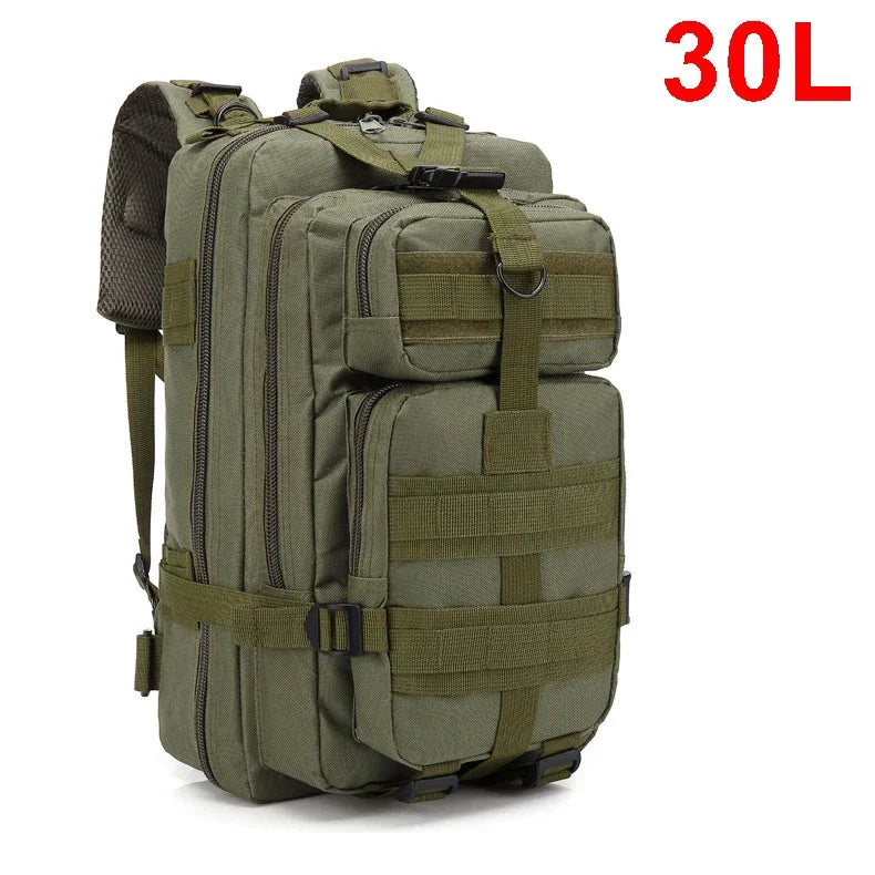 Mochilas Táticas 30/50L para Homem – Bolsa de Viagem e Sobrevivência Outdoor

Descubra a mochila perfeita para todas as suas aventuras! Com capacidade de 30 a 50 litros, esta mochila tática versátil foi desenvolvida par