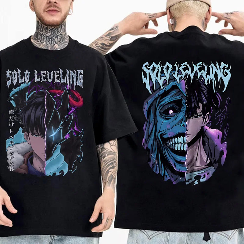 Unique World Men’s T-Shirt – Casual, Estilo Harajuku com Estampa de Cartoon por Cheng Zhenyu
Confeccionada em poliéster de alta qualidade, esta t-shirt de mangas curtas combina conforto e estilo urbano. O design exclusiv