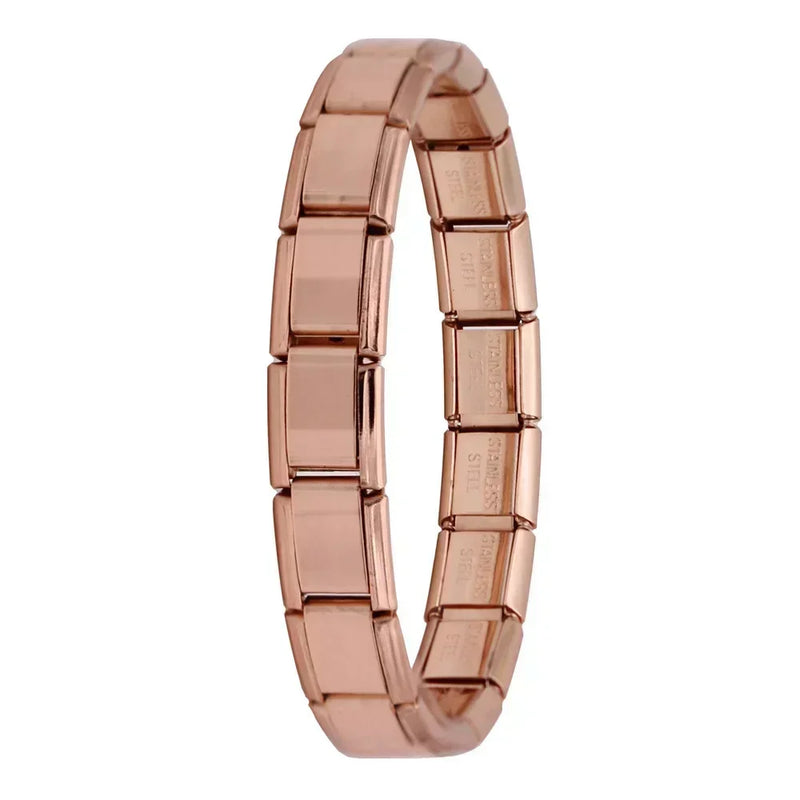 Pulseira Italiana Elástica com Charme – Hapiship
Estilo clássico com um toque moderno

Descubra a elegância atemporal da pulseira de charme italiana Hapiship, com design elástico e acabamento refinado em aço inoxidáve