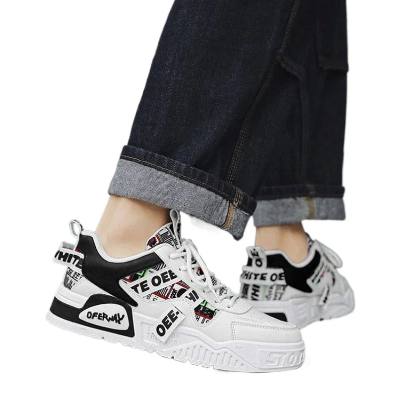 Tênis Casual de Couro para Homem – Conforto e Estilo para Skate, Corrida e Atividades ao Ar Livre

Descubra o equilíbrio perfeito entre design sofisticado e durabilidade robusta com estes ténis de couro masculinos. Ideai