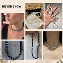 Colar Choker com Pérolas de Água Doce Barrocas Naturais – Elegância Autêntica
Descubra a beleza única do nosso colar tipo choker com pérolas de água doce barrocas reais. Com um design delicado e sofisticado, este col