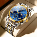 Relógio Masculino OLEVS Original – Elegância, Precisão e Exclusividade
Descubra o verdadeiro símbolo de sofisticação com o Relógio OLEVS Original. Equipado com movimento de quartzo de alta precisão, este relógio of