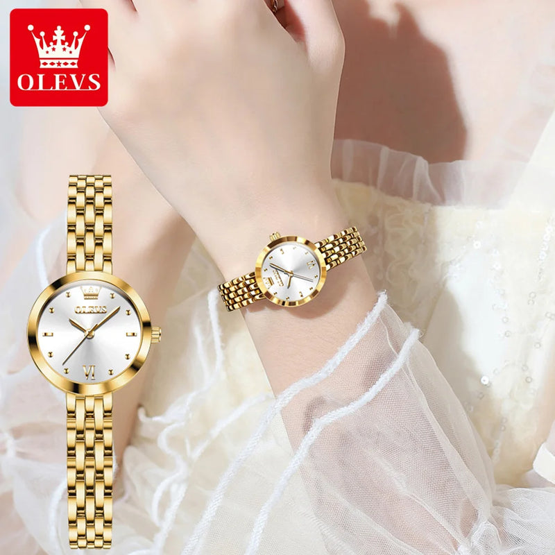 Relógio Feminino de Luxo OLEVS – Elegância e Sofisticação em Cada Detalhe
Descubra o charme intemporal dos relógios de luxo OLEVS. Com um design dourado elegante, este relógio feminino combina moda e minimalismo, send