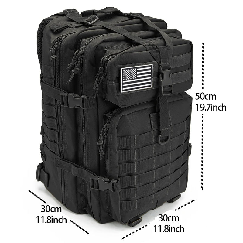 Mochilas Táticas 30/50L para Homem – Bolsa de Viagem e Sobrevivência Outdoor

Descubra a mochila perfeita para todas as suas aventuras! Com capacidade de 30 a 50 litros, esta mochila tática versátil foi desenvolvida par