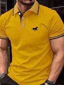 Nova Camiseta Polo Masculina Clássica – Manga Curta | Top Casual de Verão com Botões e Gola Lapela | Tamanhos S a 3XL

Descubra o conforto e o estilo atemporal desta Camiseta Polo Masculina, perfeita para o verão! Com m