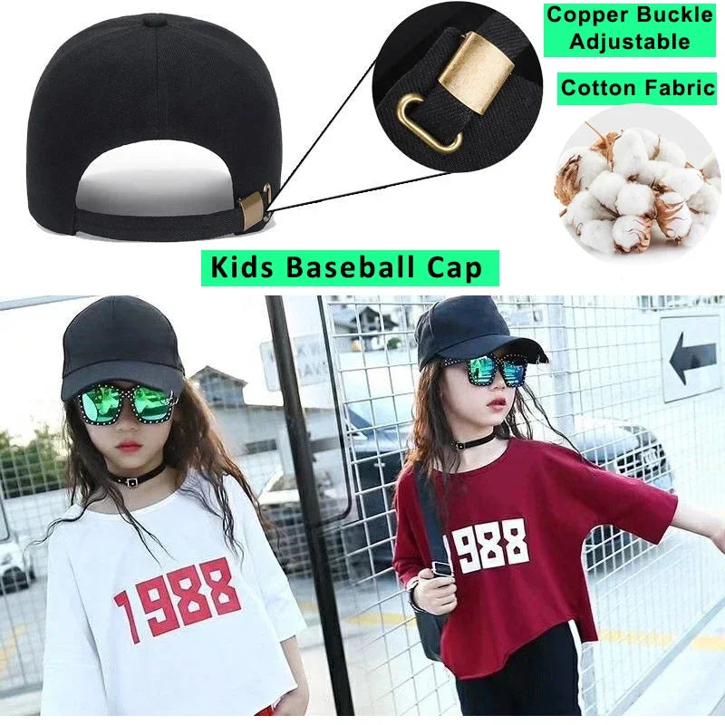 Bonés Infantis de Algodão com Logo Personalizado – Modelo Snapback
Bonés estilosos e confortáveis para meninos e meninas!
Feitos em algodão respirável, ideais para os dias de sol da primavera e verão.
Com design tipo