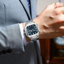 Relógio Masculino POEDAGAR Luxury Square
Elegância, Precisão e Estilo numa Só Peça

Descubra o equilíbrio perfeito entre sofisticação e funcionalidade com o relógio de pulso POEDAGAR Luxury Square. Com design moderno