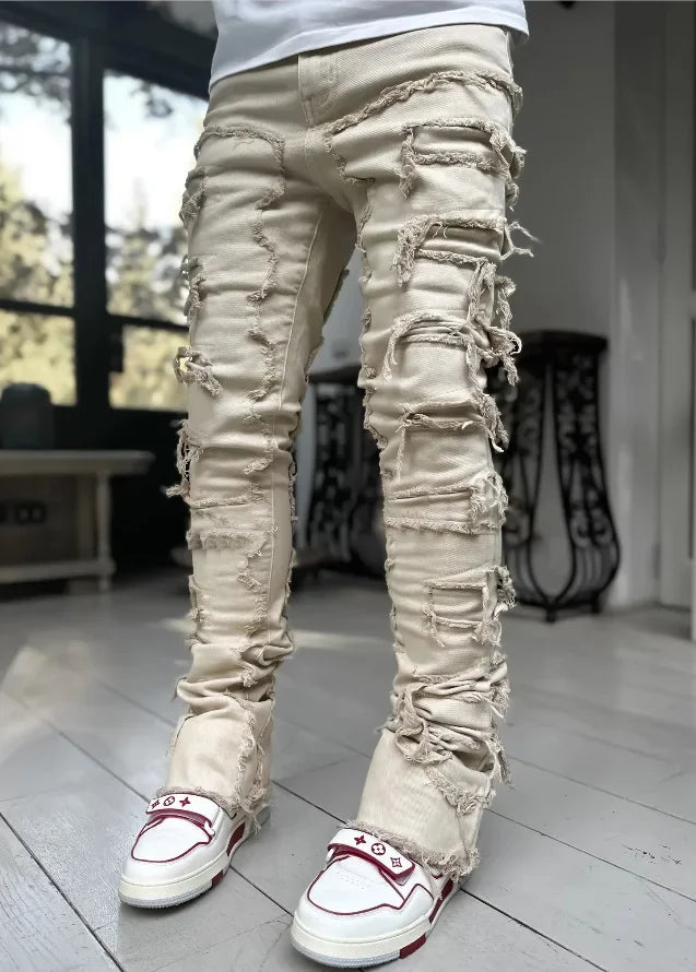 Calças Jeans Slim Fit para Homem — Estilo Urbano com Detalhes Destroyed

Descubra o conforto e o estilo autêntico com estas calças jeans regulares para homem, com corte slim que valoriza a silhueta. Apresentam detalhes m