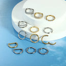 Piercing em Titânio G23 – Argola com Fecho Segmentado e Zircónia CZ (16G)
Versátil e elegante, este piercing é ideal para nariz, cartilagem da orelha, trágus, hélice e daith. Fabricado em titânio cirúrgico G23 — r