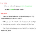 Colar Personalizado com Projeção de Foto – Homenagem ao Seu Animal de Estimação
Guarde para sempre a memória do seu melhor amigo com este colar único e emocional, que projeta a foto do seu animal de estimação dentro