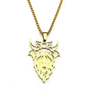 Colar Boho com Pingente de Yak – Unissexo, em Aço Inoxidável Prateado
Destaque-se com este colar estilo boémio, com um elegante pingente de Yak, ideal para amantes da natureza, estilo rural ou espírito livre. Fabricado