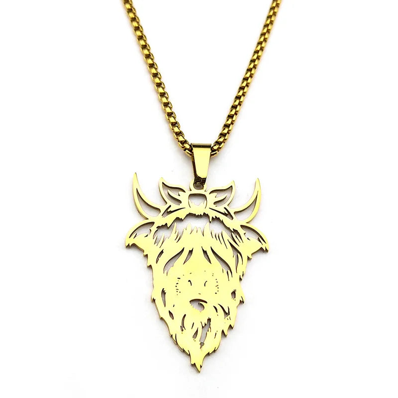 Colar Boho com Pingente de Yak – Unissexo, em Aço Inoxidável Prateado
Destaque-se com este colar estilo boémio, com um elegante pingente de Yak, ideal para amantes da natureza, estilo rural ou espírito livre. Fabricado