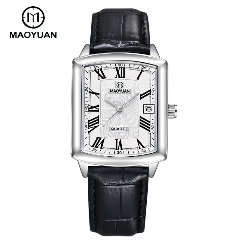 MAOYUAN - Relógio Masculino Elegante e Esportivo
Descubra o novo Relógio MAOYUAN com design quadrado moderno, inspirado nas tendências europeias e americanas. Ideal para homens que valorizam estilo, funcionalidade e durabi