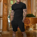 Conjunto masculino de verão 2025 – Camisa de manga curta e calções desportivos
Desenhado para homens ativos, este conjunto combina estilo e conforto com tecidos respiráveis e de secagem rápida. Ideal para os dias quent