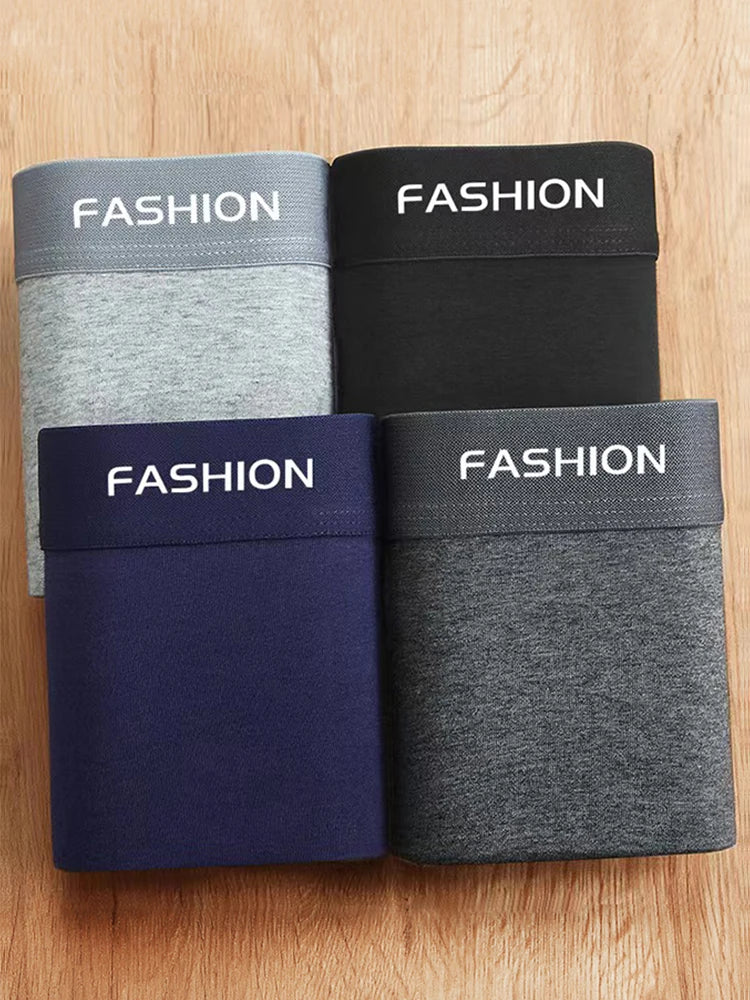 Pack de 4 Boxers Masculinos – Conforto Premium e Estilo Moderno
Descobre o equilíbrio perfeito entre conforto e elegância com este pack de 4 cuecas tipo boxer. Feitas com tecido macio, respirável e ultra elástico, ofere