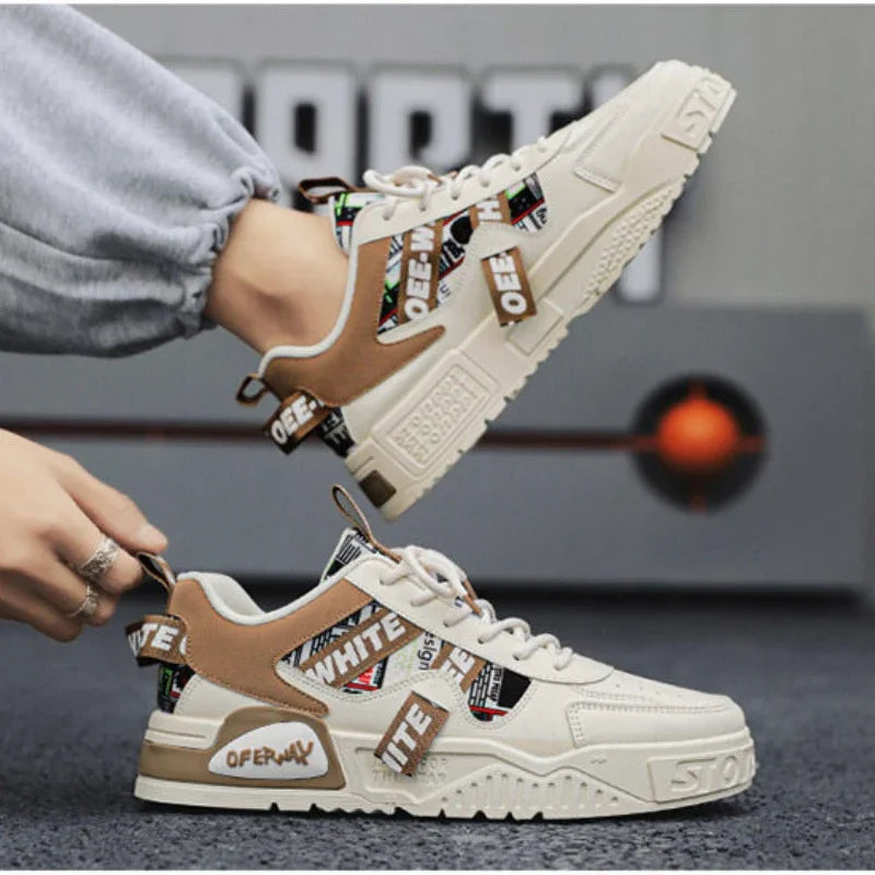Tênis Casual de Couro para Homem – Conforto e Estilo para Skate, Corrida e Atividades ao Ar Livre

Descubra o equilíbrio perfeito entre design sofisticado e durabilidade robusta com estes ténis de couro masculinos. Ideai