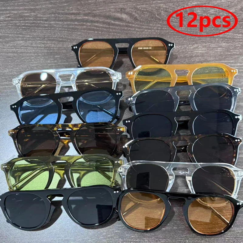 Óculos de Sol Ovais Unissexo – Estilo Vintage & Steampunk
Descubra o equilíbrio perfeito entre moda arrojada e atitude rebelde com estes óculos de sol ovais de design vintage. Com um estilo inspirado no steampunk, rebite