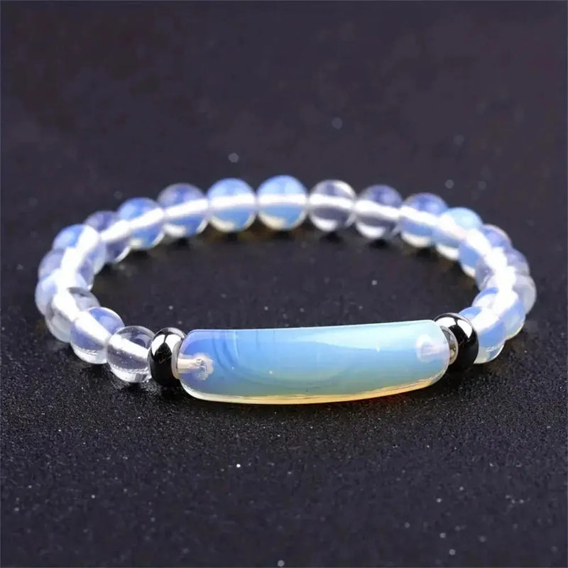 ulseira Artesanal de Pedras Naturais – Energia & Equilíbrio
Descobre a beleza e o poder das pedras naturais com esta pulseira artesanal única. Feita com Turquesa Natural, Malaquita e Cristal Brutinho, esta peça combina e