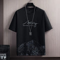 Conjunto Casual Masculino 2 Peças – Camiseta Manga Curta em Seda de Gelo com Estampa Gradient + Shorts Esportivo de Verão

Desfrute do máximo conforto e estilo neste verão com o nosso conjunto masculino casual. A camise