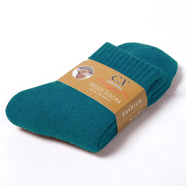 1 Par de Meias Térmicas de Inverno para Mulheres e Homens – Meias Super Grossas de Lã Merino, Quentes, Peludas e Resistentes ao Frio, Ideais para Neve

Mantenha os seus pés confortáveis e quentinhos mesmo nos dias mais