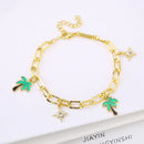 Pulseira de Arte em Esmalte – Edição Luxo Inspirada na Natureza

Descubra o charme desta pulseira única, com detalhes esmaltados em temas delicados como besouro, caranguejo, peixe e árvore – símbolos de força, liber