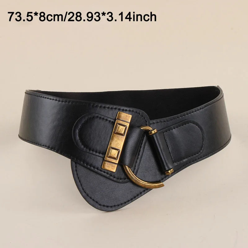 Cinto Largo com Fivela de Metal – 1 Unidade
Cinta elástica em PU, sofisticada e confortável, ideal para mulheres que valorizam estilo e praticidade. O design elegante e leve combina perfeitamente com vestidos, casacos e f