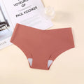Cuecas Femininas Invisíveis - Conforto Total e Toque de Seda
Cuecas femininas sem costuras, com design invisível sob a roupa, ideais para o dia a dia. Confeccionadas em nylon de seda gelada, proporcionam um toque fresco, ma