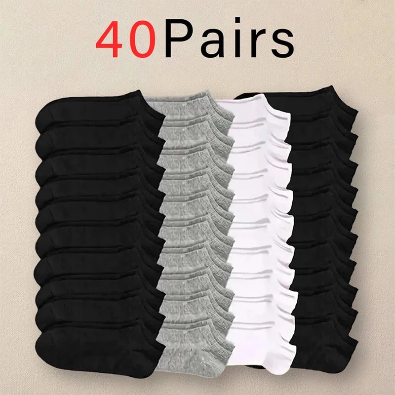 10/12/20/40 Pares de Meias Invisíveis para Homem – Conforto, Estilo e Durabilidade

Descubra o conjunto perfeito de meias de barco para homem, ideais tanto para ocasiões de negócios como para atividades desportivas. Fabr