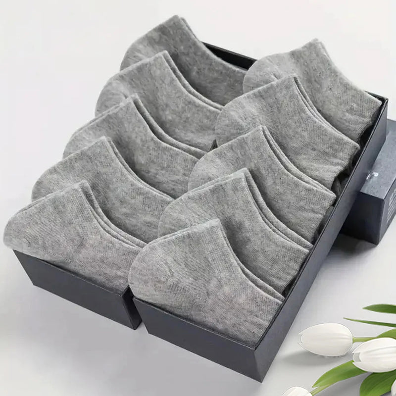 Kit com 10/20/30/40/50 Pares de Meias Masculinas de Cano Baixo – Ultra Respiráveis, Antitranspirantes e Ideais para o Verão
Descubra o conforto absoluto com estas meias de cano baixo, perfeitas para o dia a dia, treino ou