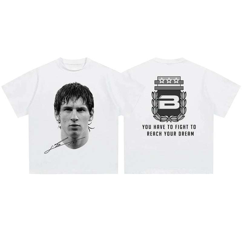 Camiseta Masculina e Feminina com Impressão Retrato das Superestrelas Cristiano Ronaldo, Neymar e Lionel Messi – Tecido Respirável e de Secagem Rápida

Mostre sua paixão pelo futebol com esta camiseta exclusiva que traz