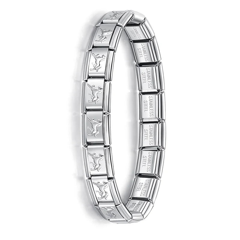 Pulseira Italiana Elástica com Charme – Hapiship
Estilo clássico com um toque moderno

Descubra a elegância atemporal da pulseira de charme italiana Hapiship, com design elástico e acabamento refinado em aço inoxidáve