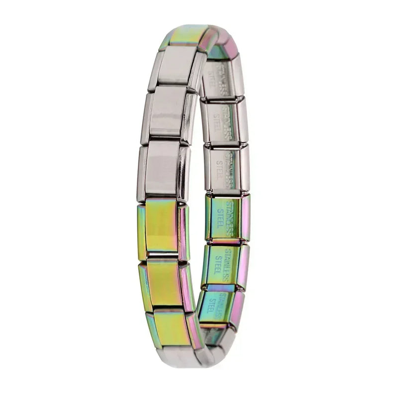 Pulseira Italiana Elástica com Charme – Hapiship
Estilo clássico com um toque moderno

Descubra a elegância atemporal da pulseira de charme italiana Hapiship, com design elástico e acabamento refinado em aço inoxidáve
