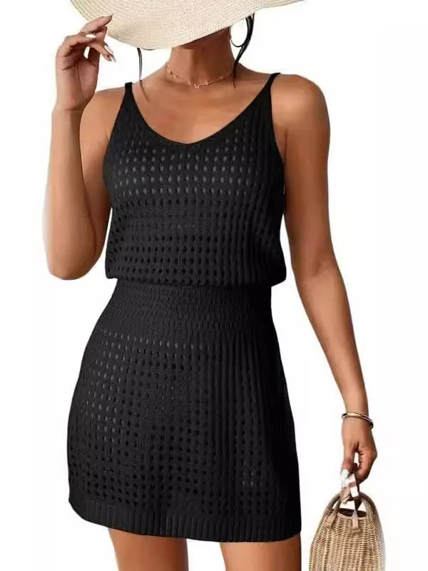 Conjunto de Maiô em Crochê Vazado – Verão 2025 | Estilo Boho & Casual Chic
Destaque-se neste verão com o nosso Conjunto de Maiô em Crochê Hollow, uma peça irresistível que combina conforto, charme e um toque artesan