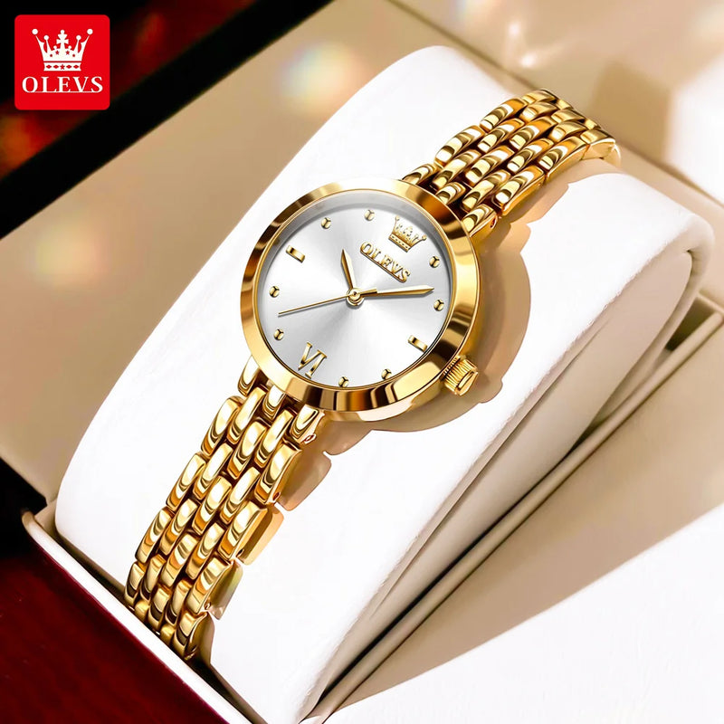 Relógio Feminino de Luxo OLEVS – Elegância e Sofisticação em Cada Detalhe
Descubra o charme intemporal dos relógios de luxo OLEVS. Com um design dourado elegante, este relógio feminino combina moda e minimalismo, send